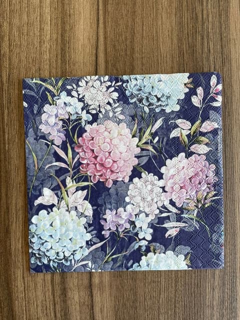 Hortênsias Fundo Marinho